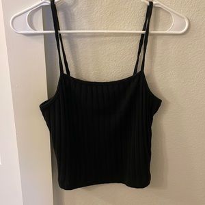 NWT Cotton On ribbed black tank top, M